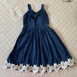 Girl jean dress